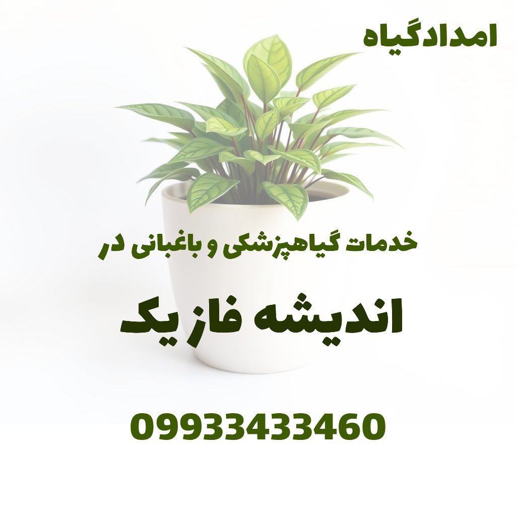 خدمات گیاهپزشکی و باغبانی در اندیشه فاز یک
