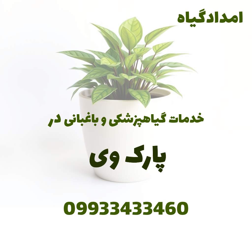 خدمات گیاهپزشکی و باغبانی در پارک وی