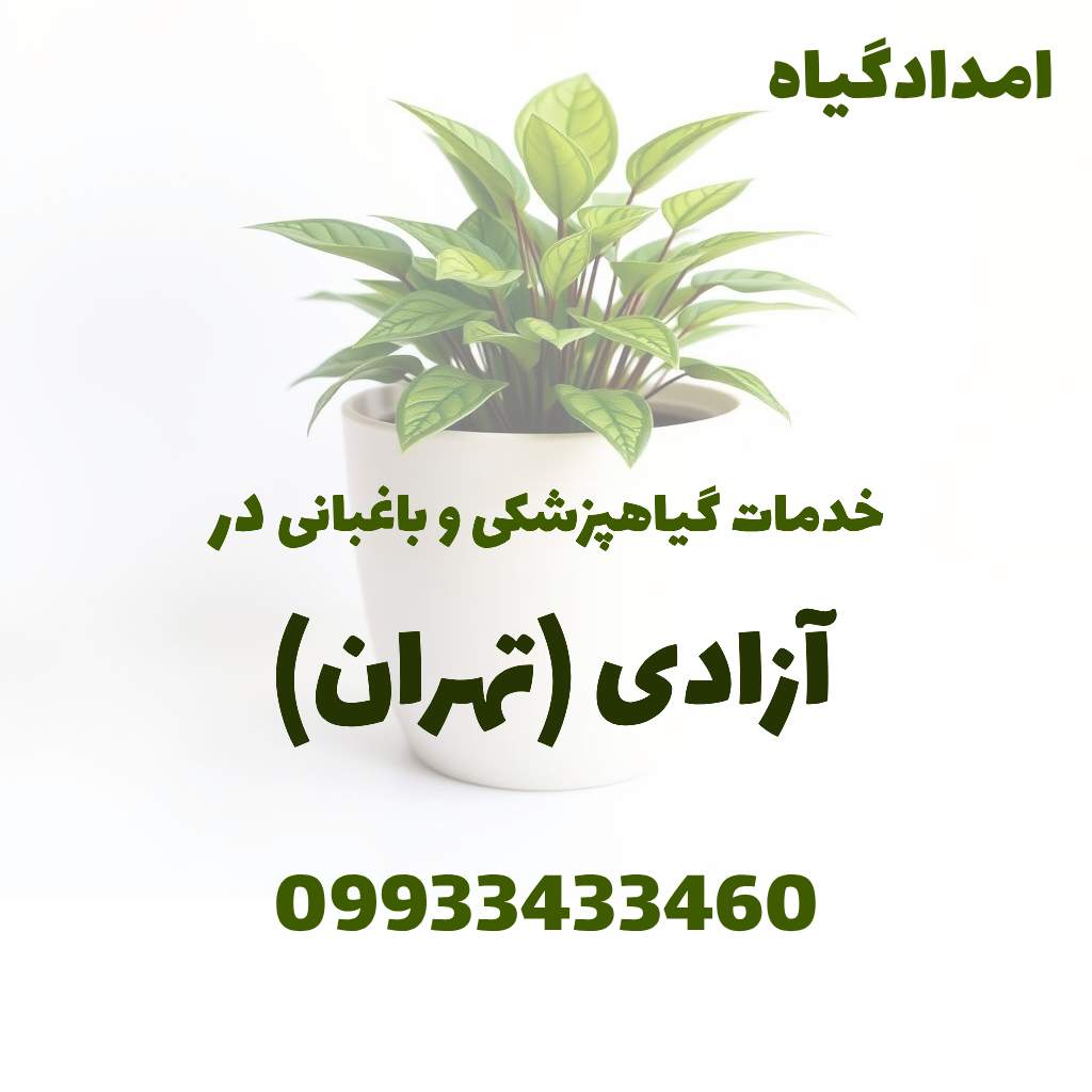 خدمات گیاهپزشکی و باغبانی در آزادی تهران