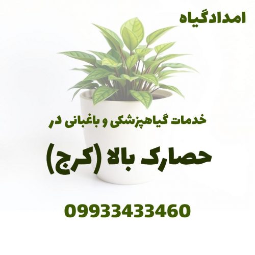 خدمات گیاهپزشکی و باغبانی در حصارک بالا