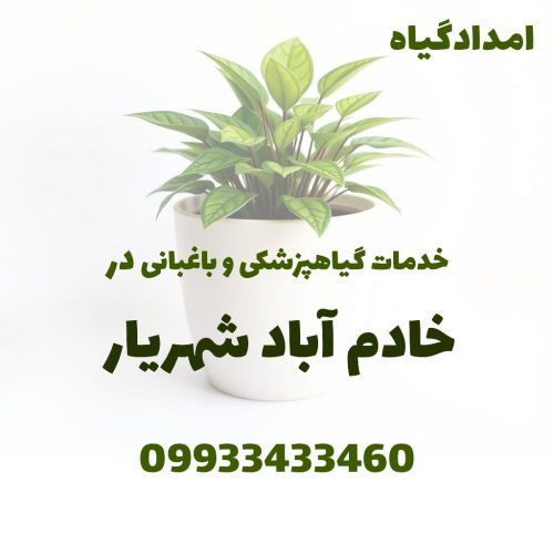 خدمات گیاهپزشکی و باغبانی در خادم آباد شهریار