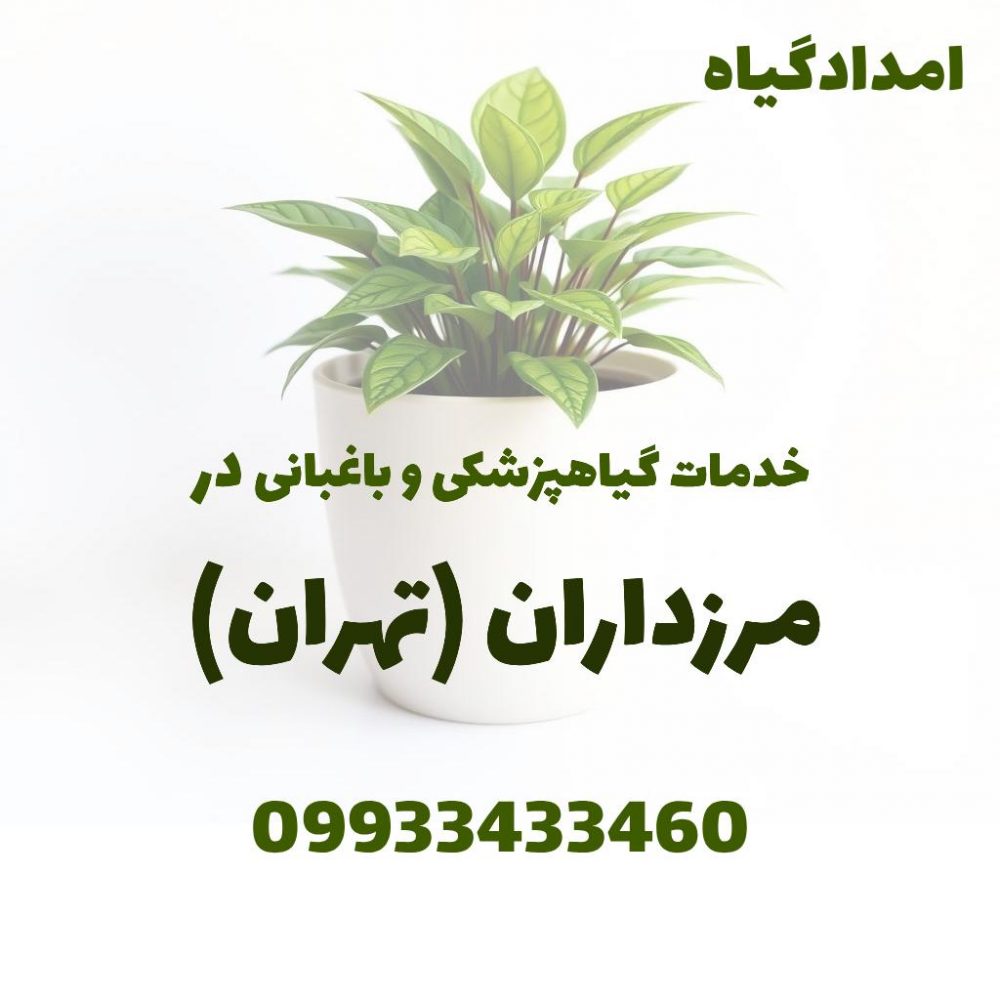 خدمات گیاهپزشکی و باغبانی در مرزداران تهران