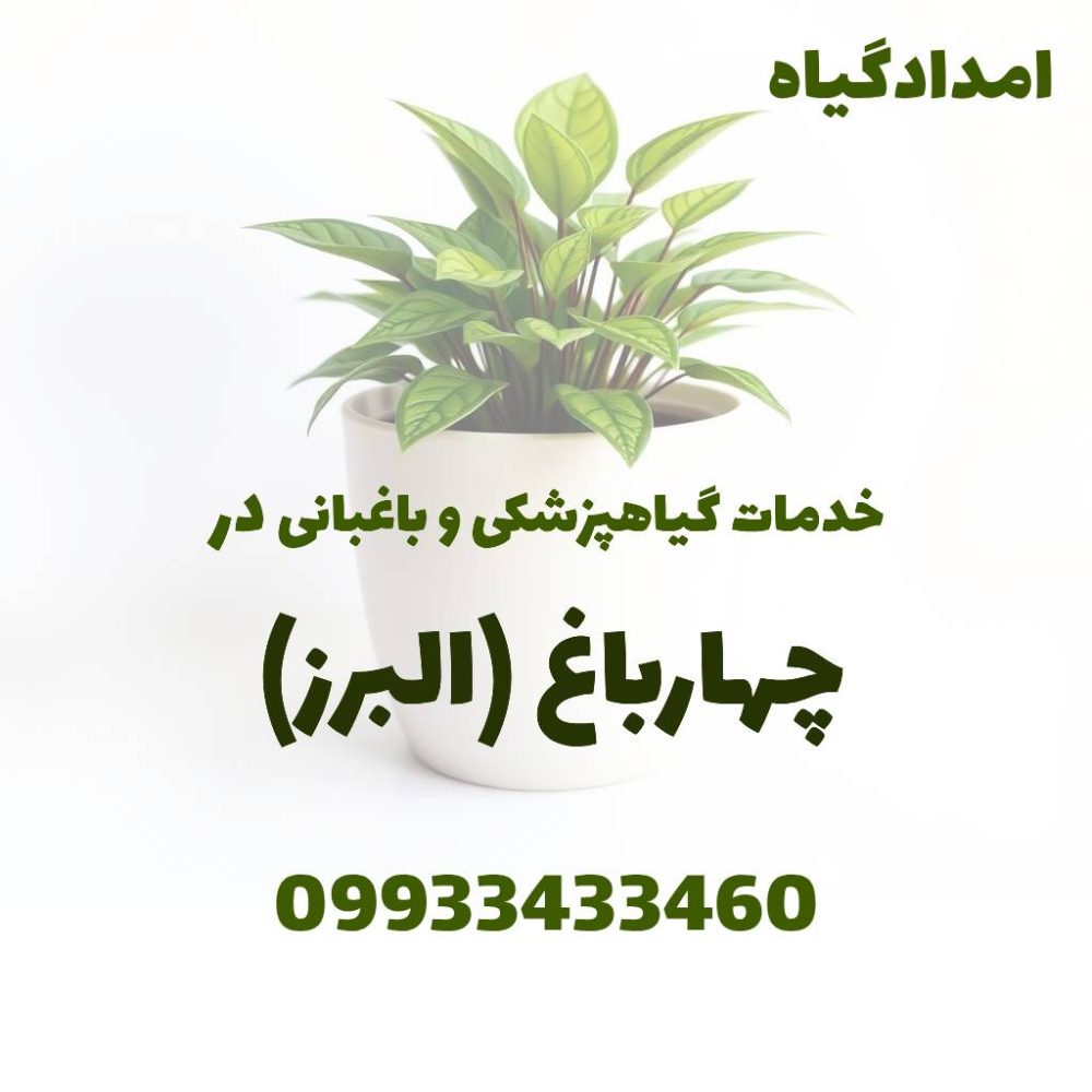 خدمات گیاهپزشکی و باغبانی در چهارباغ کرج